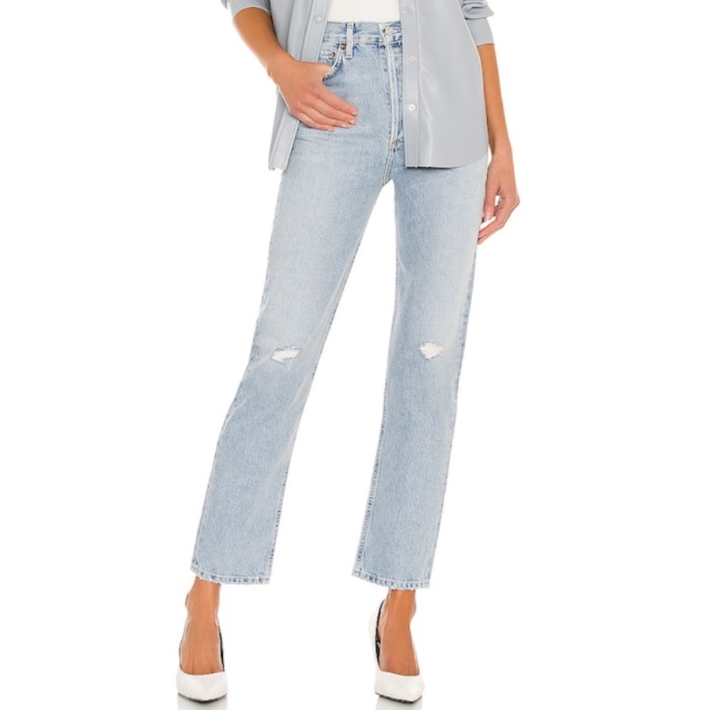 Agolde denim 90s Pinch Waist in Flashback size 27 NWT